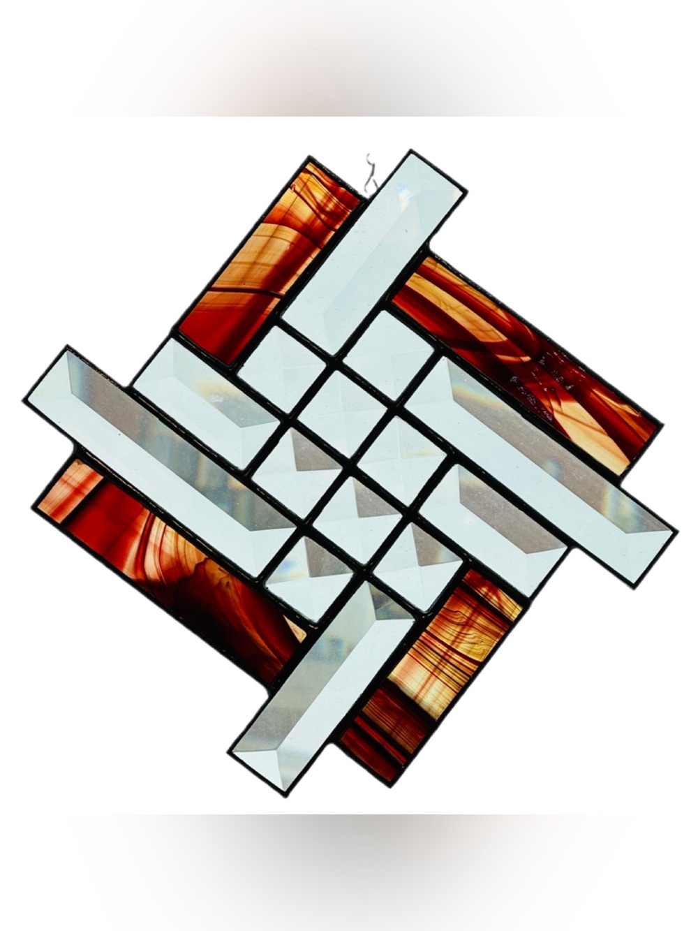 Handmade Stained Glass Suncatcher - Picture 2 of 6